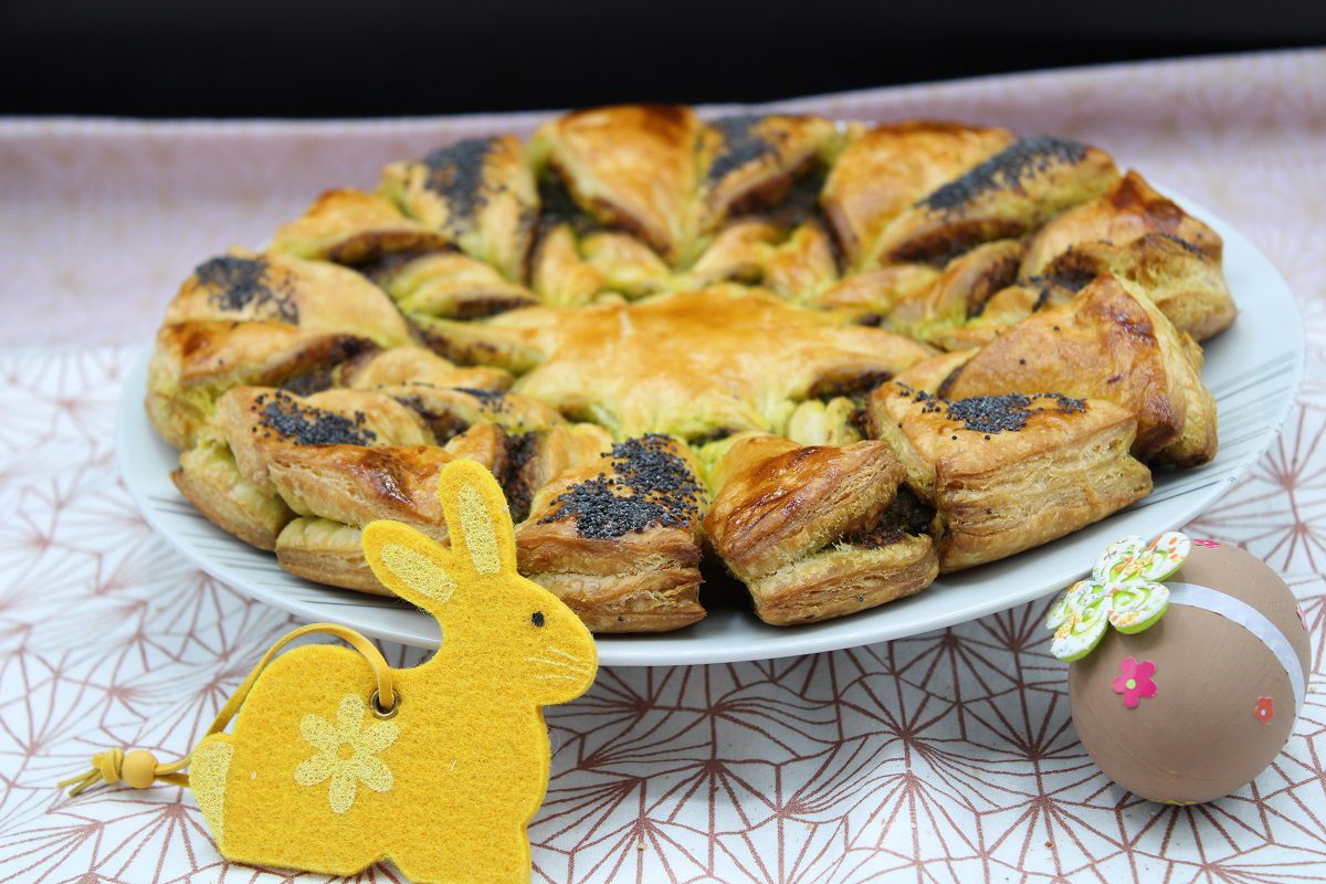 Tarte soleil pour l’apéritif au pesto d’ail des ours