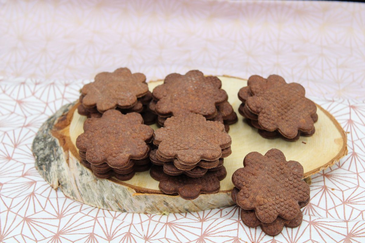 Galettes bretonnes au cacao