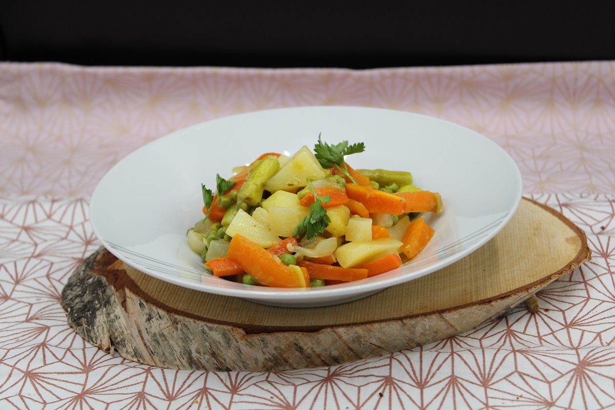 Jardinière de petits légumes