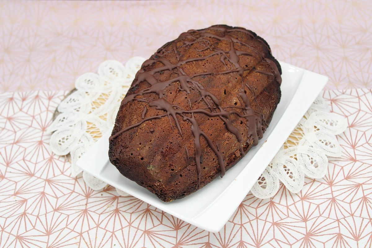 Madeleine au citron et au chocolat