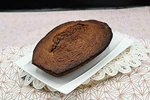 Madeleine chocolat écorces d’orange confite
