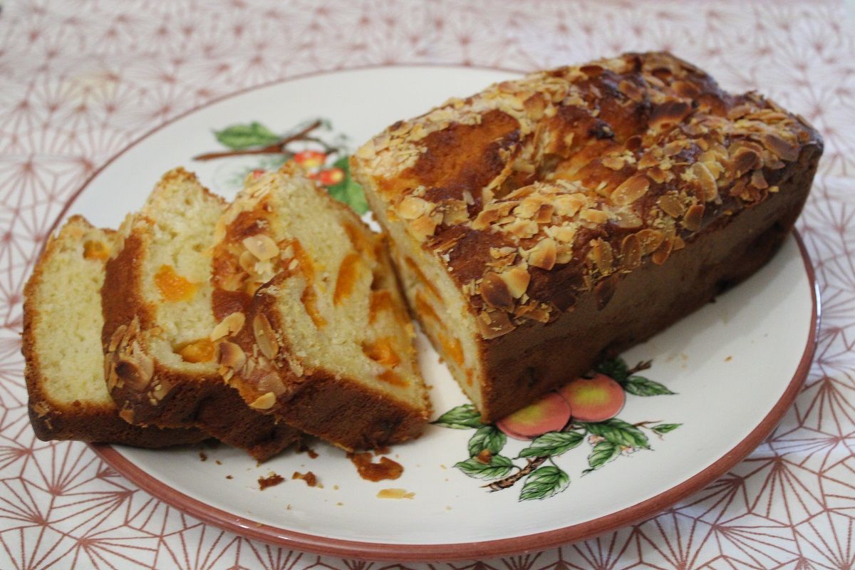 Cake au yaourt et aux abricots