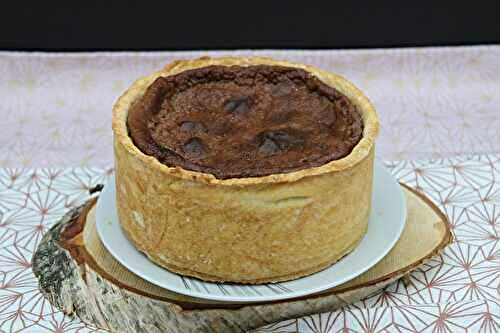 Flan au chocolat  crémeux