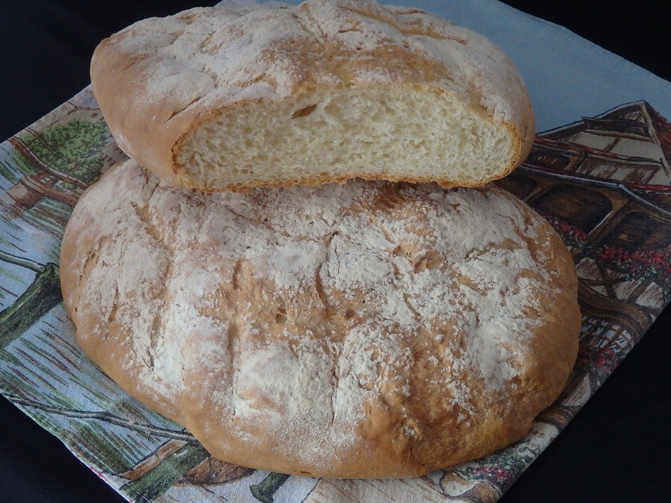 Pain au lait fermenté