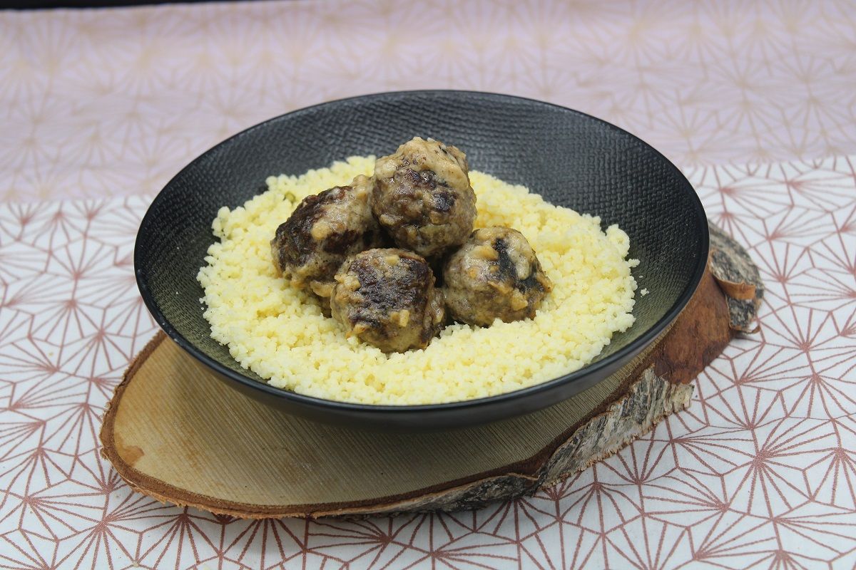 Boulettes de bœuf à la sauce ail et parmesan
