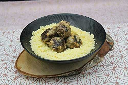 Boulettes de bœuf à la sauce ail et parmesan