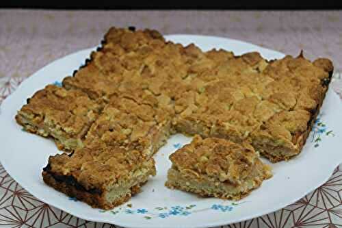 Tarte crumble aux coings