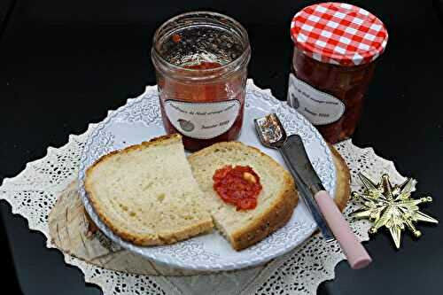 Confiture de Noël : oranges, citrons et griottes