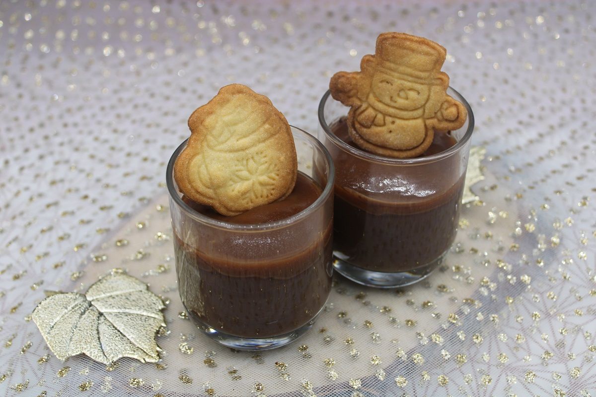 Crème au chocolat et caramel