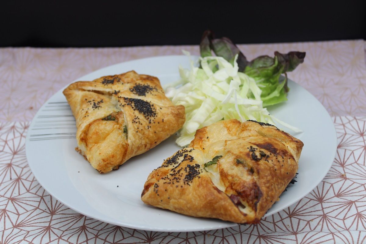 Feuilletés au chèvre