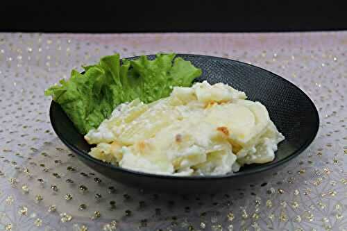 Gratin de céleri branche et pommes de terre au fromage