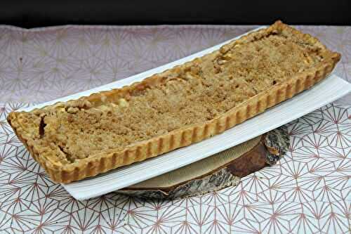 Tarte streusel aux pommes