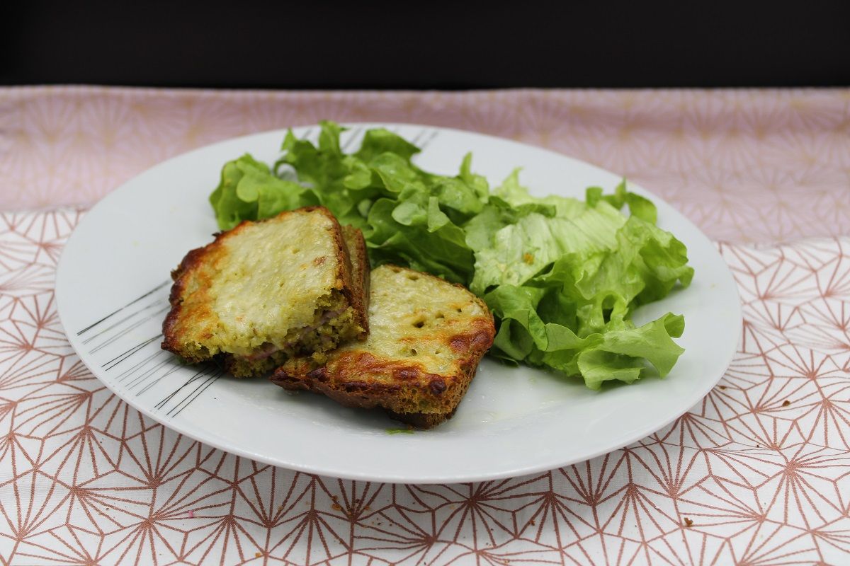 Croque-monsieur à l’ail des ours