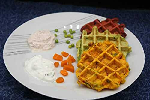 Gaufres aux légumes