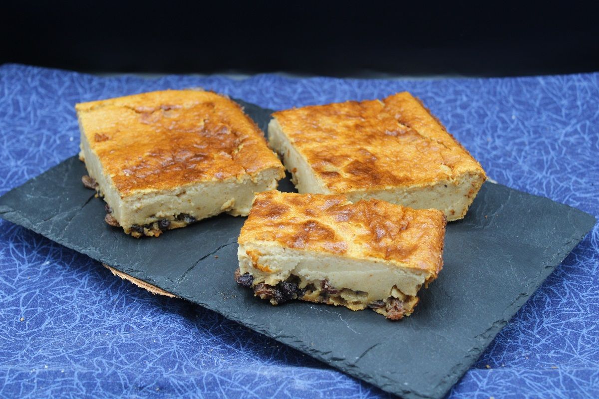 Pudding maison au pain dur