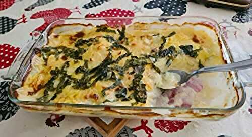 Gratin dauphinois à l’ail des ours