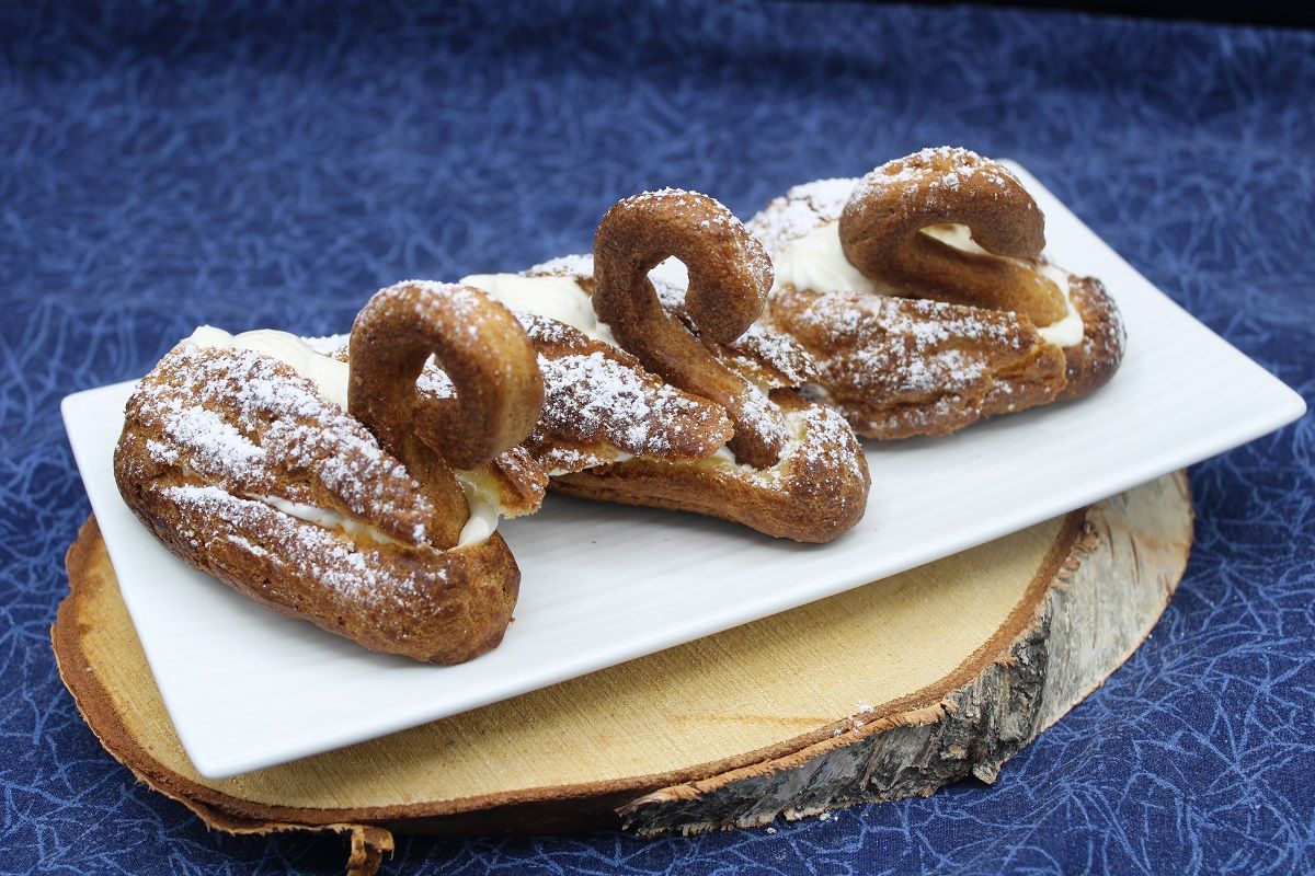 Cygnes pâte à choux et Chantilly