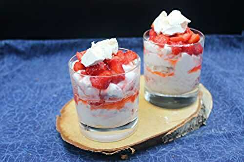 Eton mess aux fraises et aux framboises