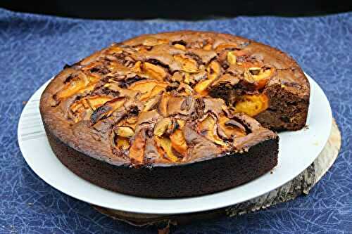 Brownie aux abricots