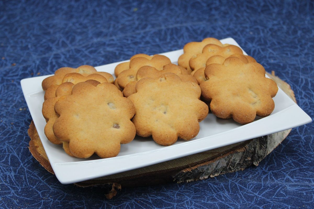 Sablés au melon confit