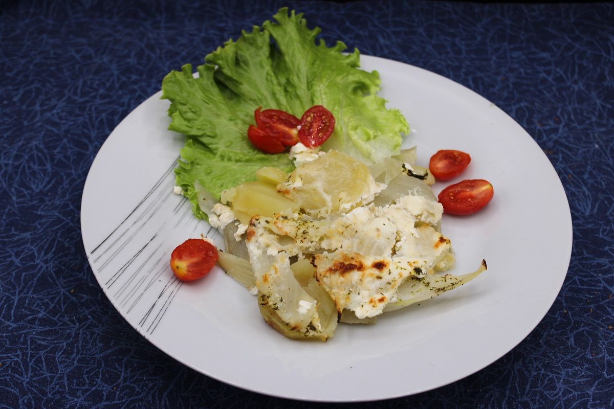 Gratin de fenouil et pommes de terre