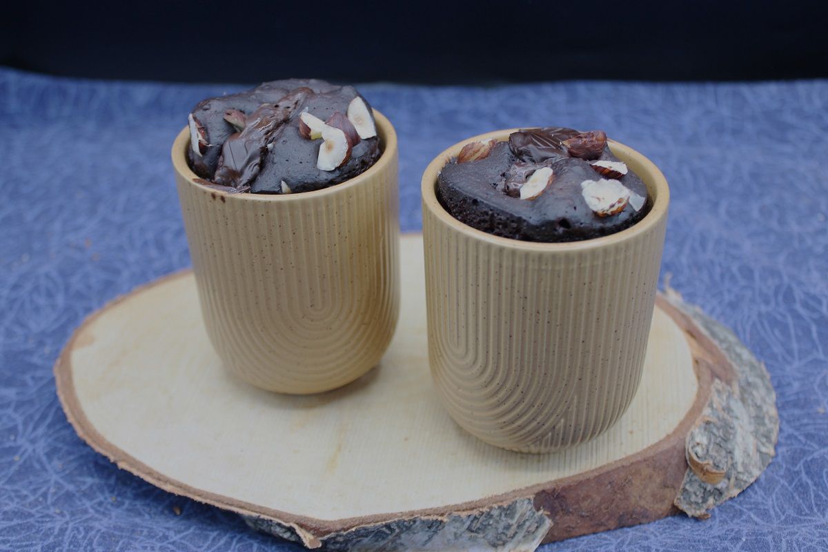 Mug cake au chocolat de Cyril Lignac