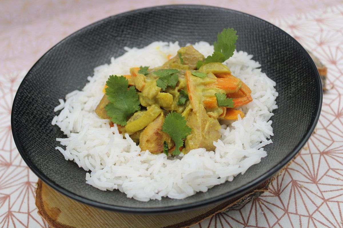 Curry de coings aux légumes