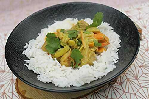 Curry de coings aux légumes