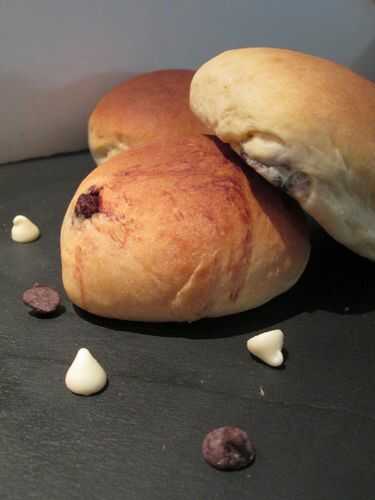 Brioches aux pépites de chocolat