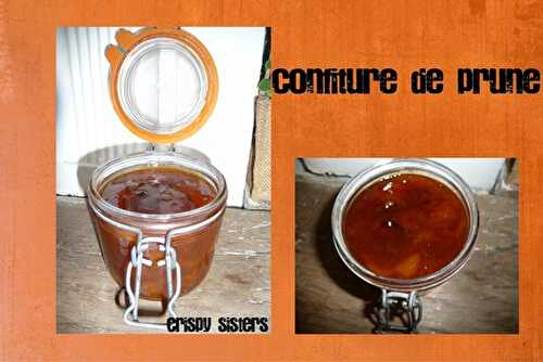 Confiture de prune... ultra simple