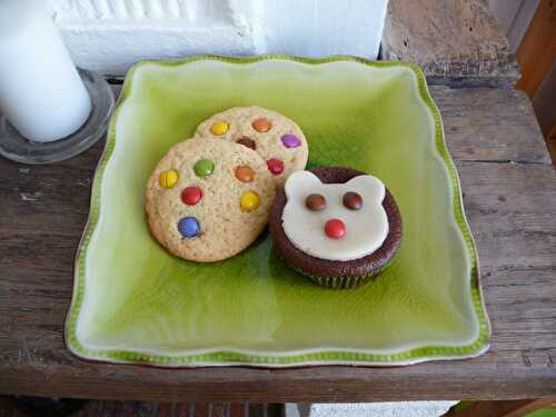 Cookies et cupcake ourson - Le blog des crispy sisters