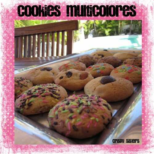 Cookies multicolores