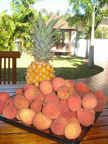 Corbeille de fruits de Nouvelle-calédonie