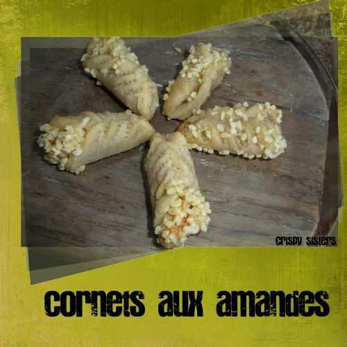 Cornets aux amandes