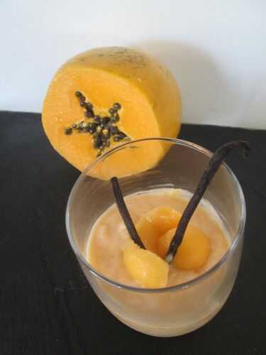 Dessert express à la papaye... - Le blog des crispy sisters