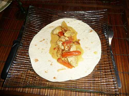 Fajitas thaîlandaises