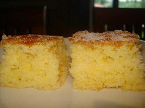 Gâteau ultra-leger au citron
