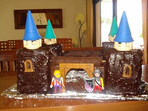 Le gâteau château-fort