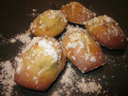 Madeleines au citron