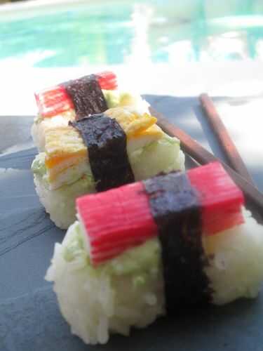 Mes Sushis mexicains!!!