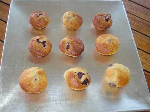 Mini-muffins à la framboise