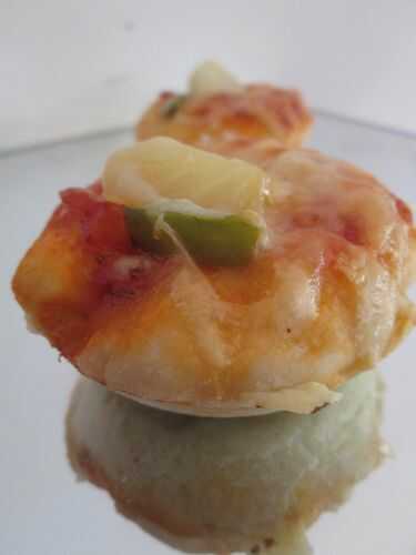 Mini-pizza Hawaïenne