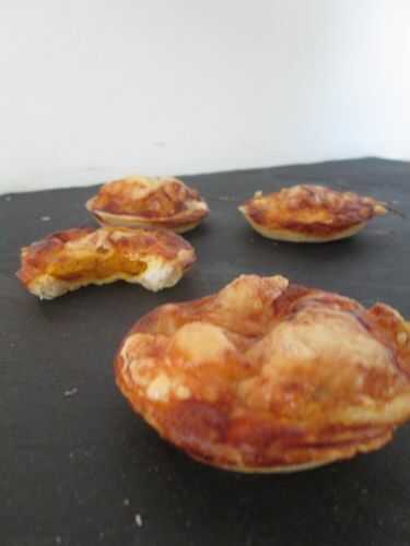 Mini tartelettes au squash