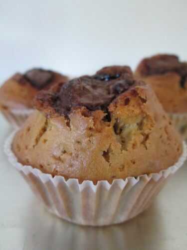 Muffins " débordants" de Nutella