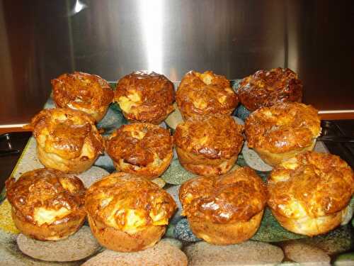 Muffins poire roquefort