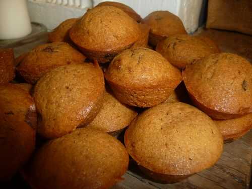 Muffins speculoos et coeur fondant de nutella