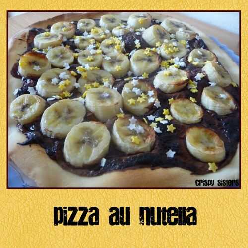 Pizza au nutella