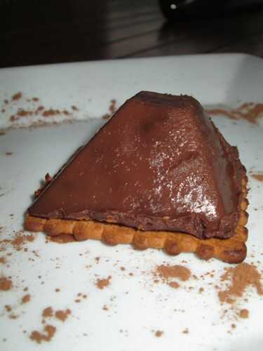 Pyramides au chocolat: un dessert simplissime!!