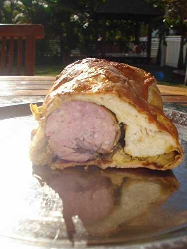 Saucisse de Morteau en croûte façon Tatou