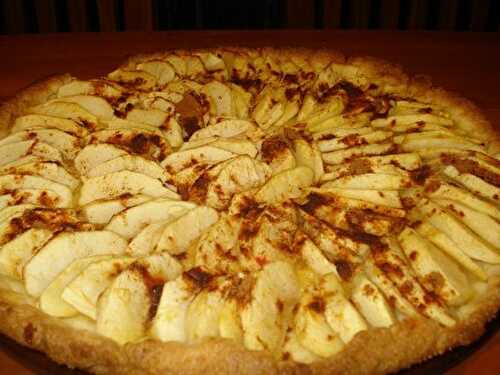 Tarte aux pommes aux saveurs du Maroc